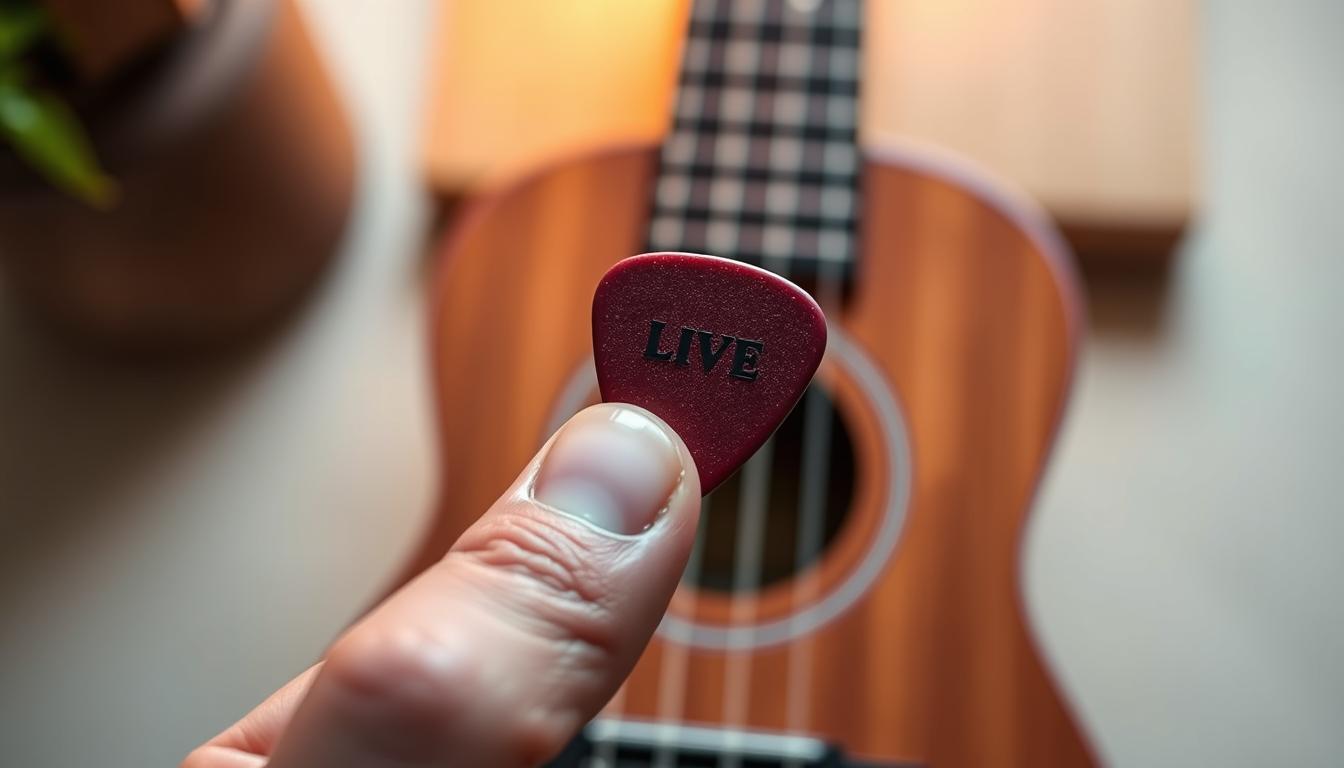 Comment jouer au ukulélé avec un médiator