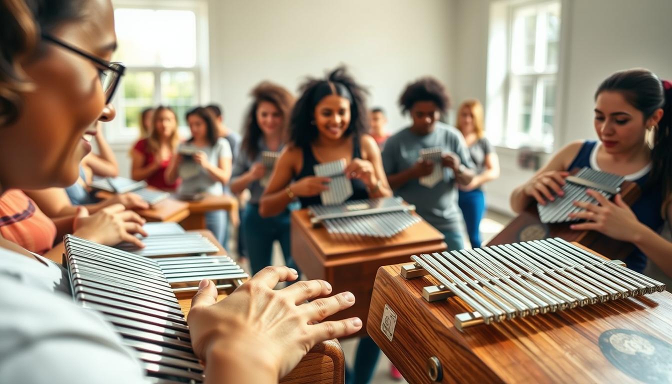 Exercices de rythme au kalimba : progresser sans partition