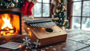 Vive le vent au kalimba : partition simple pour les fêtes